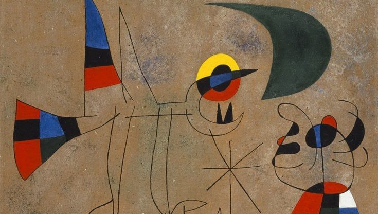 Miró. Il colore dei sogni: 50 opere dell'artista in mostra alla Fondazione Magnani Rocca