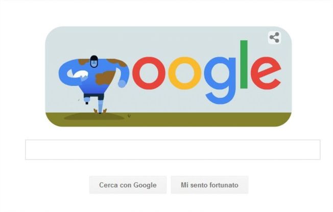Coppa del Mondo di Rugby 2015, il doodle di Google