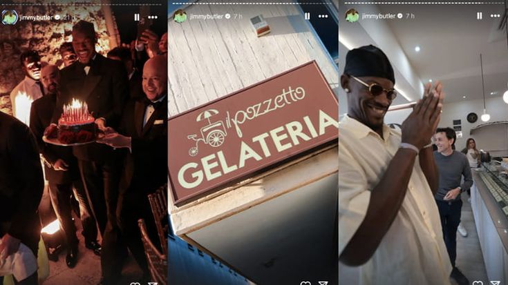 Festa a Montalcino, gelato a Grosseto: il weekend toscano della stella Nba Jimmy Butler