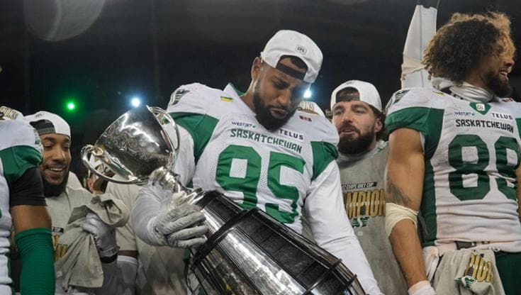 Un italiano campione del Canada: il trionfo di Baldonado, la Cfl è dei Roughriders