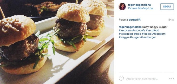 Gi hashtag del cibo su Instagram