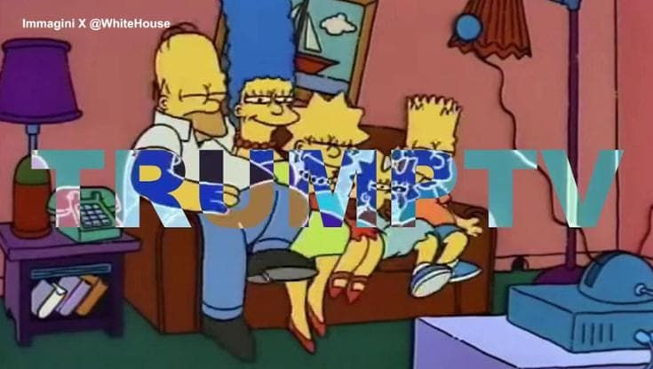 Dai Simpson a Friends, lo spot per la Trump Tv con gli spezzoni di serie e film famosi