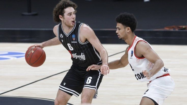 Amaro Montenegro, la Virtus cade anche in Eurocup
