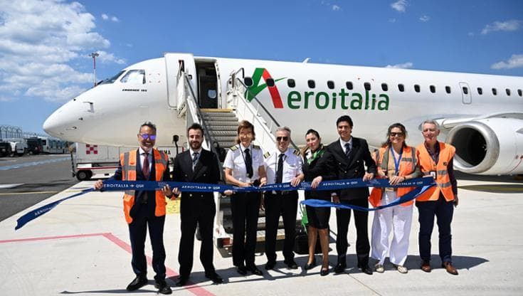 Aeroitalia inaugura la nuova base all’Aeroporto di Salerno Costa d’Amalfi e del Cilento
