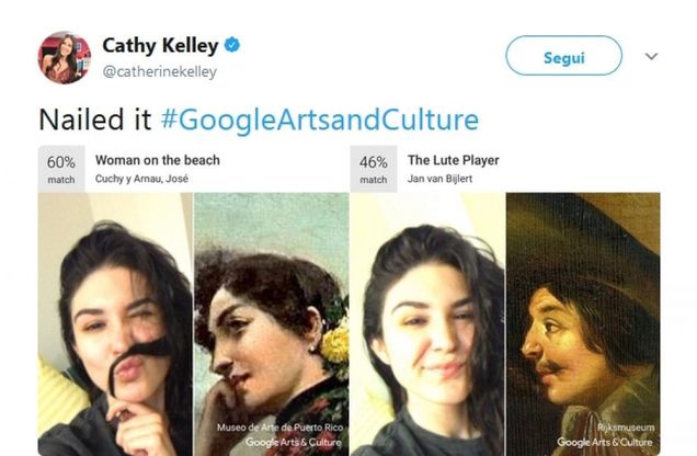 Google Arts & Culture: il capolavoro ti somiglia