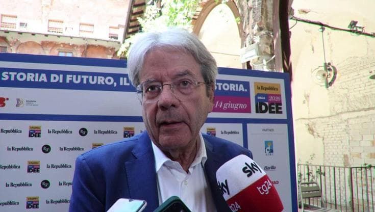 RepIdee26, Gentiloni: "Non possiamo essere al tempo stesso con l'Europa e con Trump"
