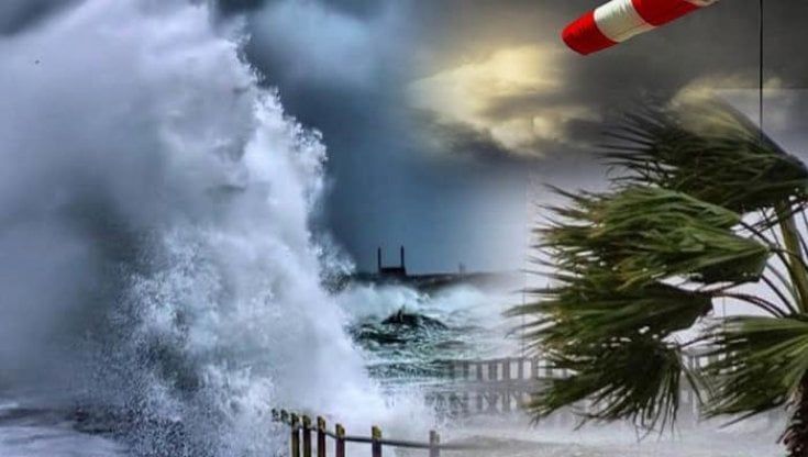 Previsioni meteo, forti raffiche di vento e neve anche a quote basse