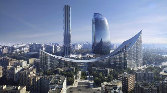 Un "ponte" tra i grattacieli di CityLife: il progetto finale dell'ex Fiera di Milano
