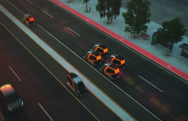 Le citycar si muovono come sciami di api