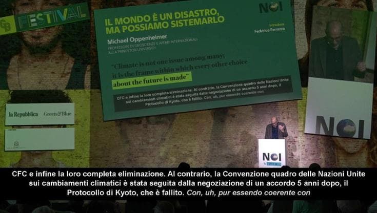 Il mondo è un disastro ma possiamo sistemarlo, con Michael Oppenheimer al Festival Green&Blue 2026