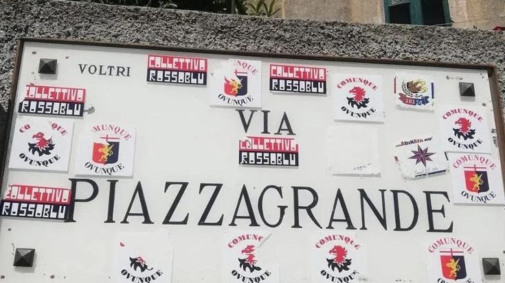 Italia Nostra scrive al Genoa: “Basta adesivi sui cartelli stradali, sbagliato metterli nei video del club”