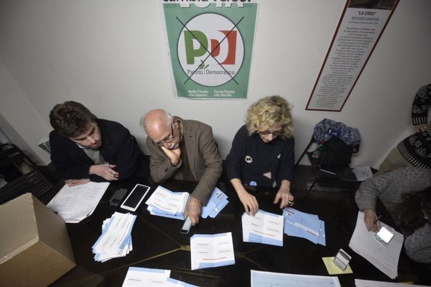 Primarie, lo spoglio nei seggi