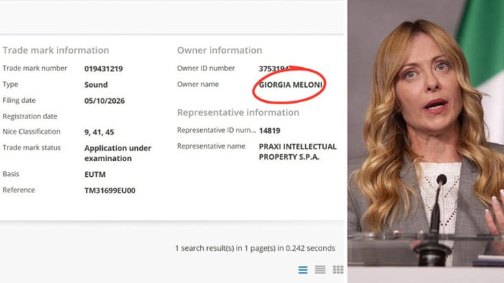 "Io sono Giorgia Meloni". La premier registra il suo marchio vocale contro i cloni IA e i deepfake