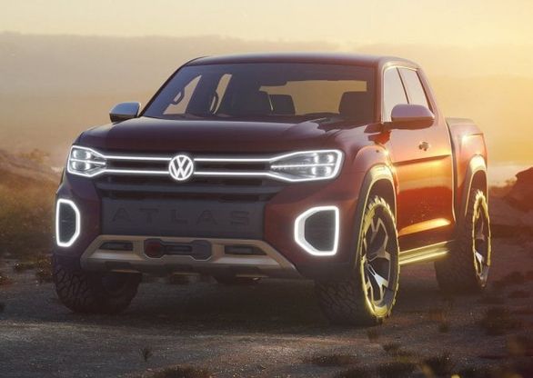 Volkswagen Atlas Tanoak Pickup Concept 