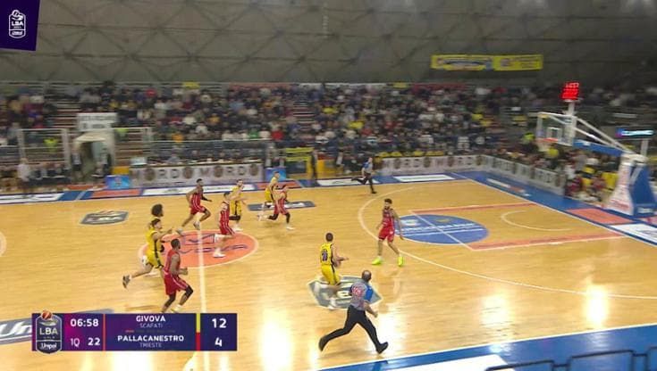 Basket&nbsp;serie A, gli highlights di Scafati -Trieste