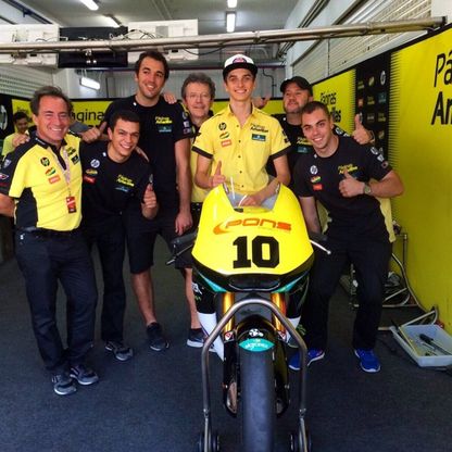 Luca Marini, fratello di Valentino Rossi, correrà in Moto2
