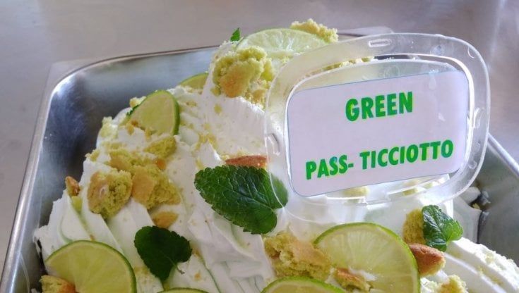 Green Pass-ticciotto: il dolce salentino diventa un gelato (e un invito a vaccinarsi)