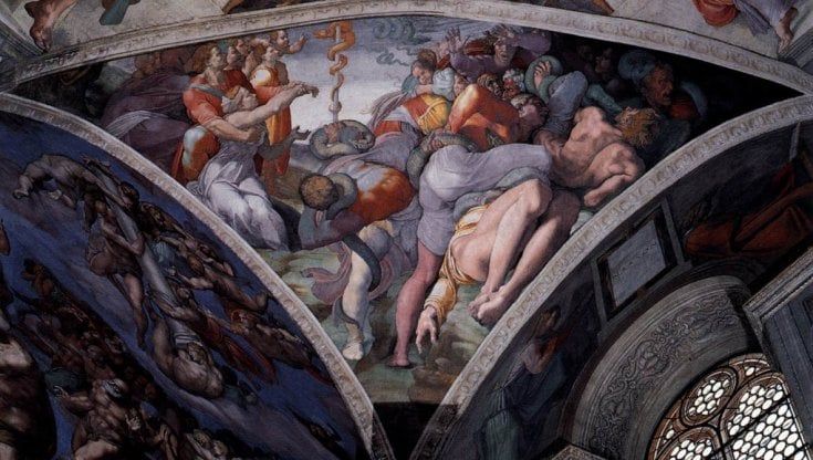 Michelangelo, scoperto un suo disegno per la Cappella Sistina