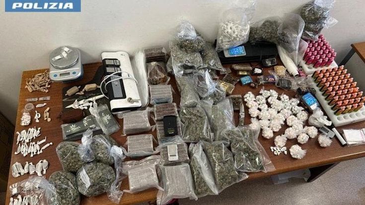 Ponte Nona, cane antidroga scopre 12 chili di cocaina e hashish in un condominio. Due arresti
