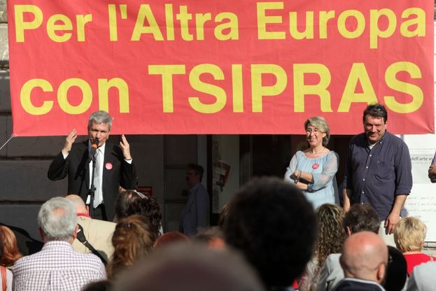 Vendola a De Ferrari pensando all'Europa di Tsipras