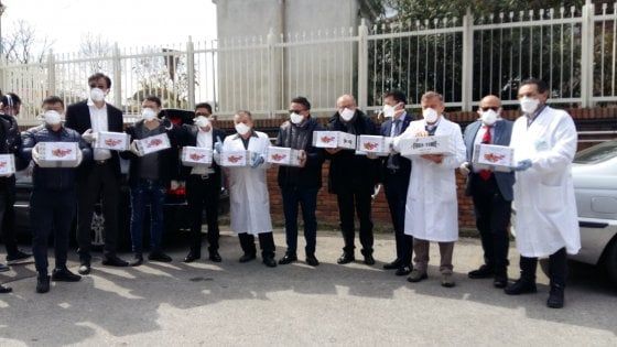  Coronavirus: la comunità cinese regala mascherine ad Asl Napoli1 	