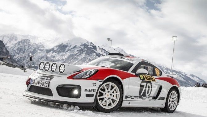 Porsche Cayman GT4 Rallye Concept