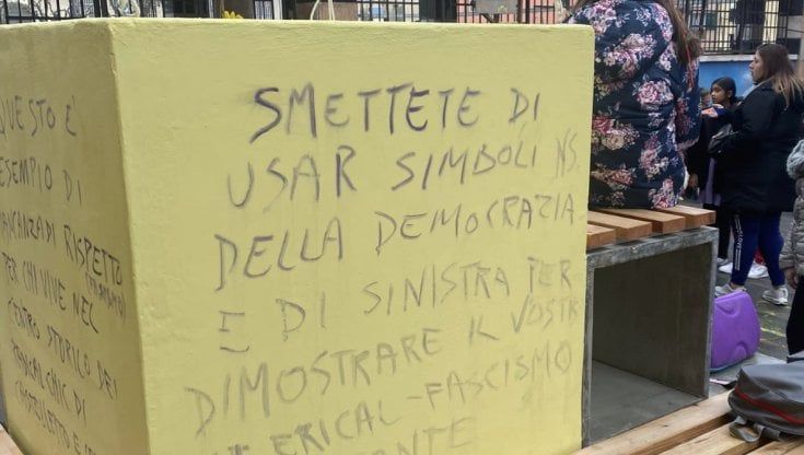 A Genova vandalizzato il monumento dedicato alla partigiana Teresa Mattei