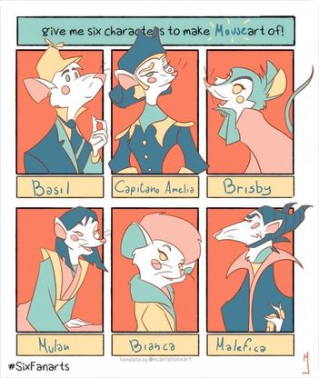 Six Fanarts: una sfida grafica per combattere il distanziamento sociale 