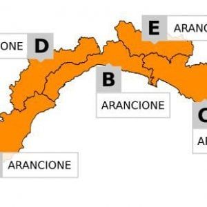 Prime piogge d'autunno, allerta in tutta la Liguria