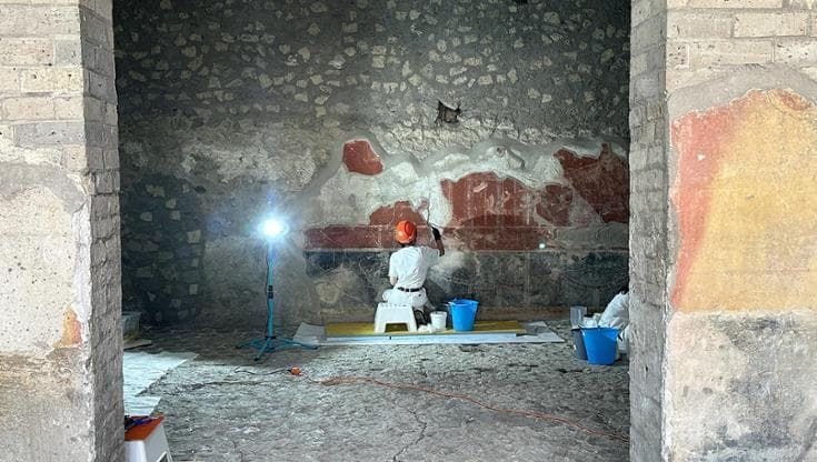 Pompei, un mecenate tedesco finanzia il restauro della domus di Marco Rufo