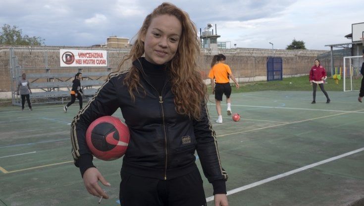 A Rebibbia, un calcio alla prigione