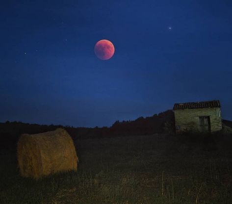 Parma, eclissi di luna: le foto sui social 