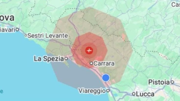 Terremoto in Lunigiana, scossa da 4.0. Tanta apprensione, scuole chiuse in alcuni Comuni