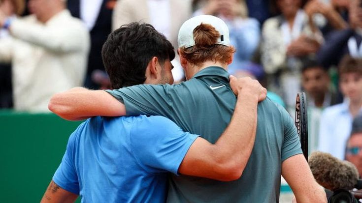 La nuova classifica Atp: Sinner numero 1, ha 110 punti di vantaggio su Alcaraz