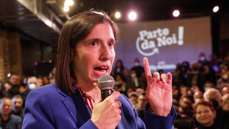 La distanza tra Meloni e Schlein