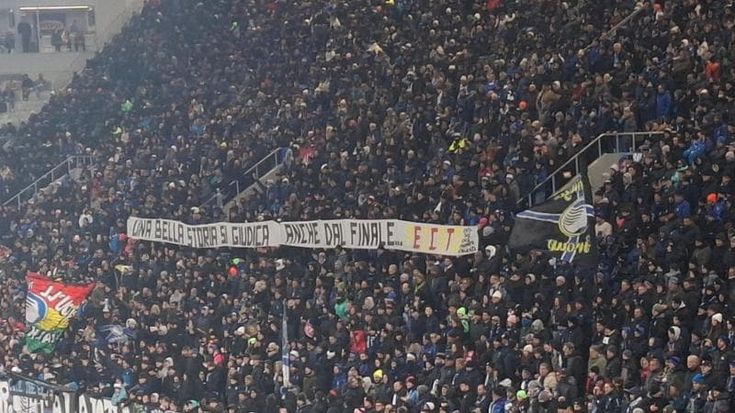 Gasperini a Bergamo, non tutti i tifosi dell’Atalanta ringraziano l’ex tecnico
