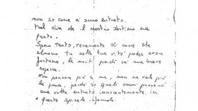 La lettera d'addio di Messina Denaro alla fidanzata - la ...