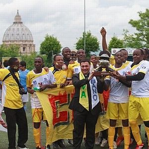 Mondiali di calcio "pontifici", i Leoni d'Africa conquistano il trofeo