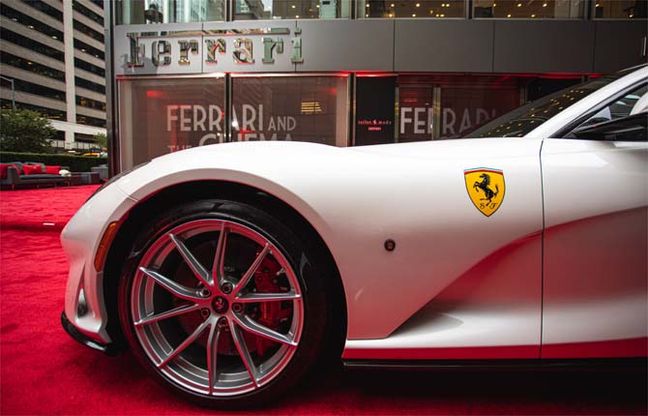 Ferrari a New York, i pezzi unici nascono anche qui