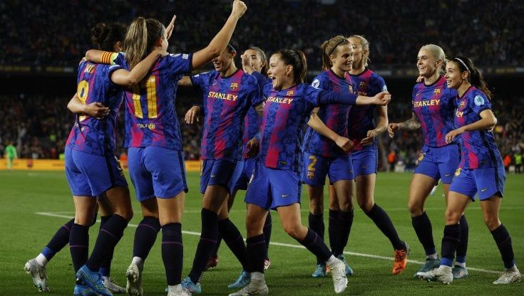 Champions, Barcellona-Real Madrid 5-2 di fronte a 91.553 spettatori: record per il calcio femminile