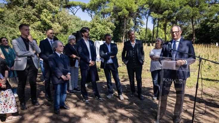 Roma Mater Vinorum, il primo vigneto urbano pubblico all’aranciera di San Sisto