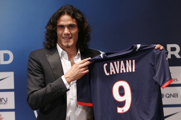 Edinson Cavani al Psg<br />"Ma ho Napoli nel cuore"