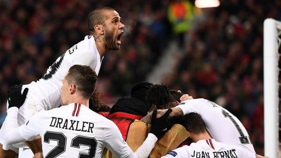 Champions, Manchester United-Psg 0-2: decidono Kimpembe e Mbappè