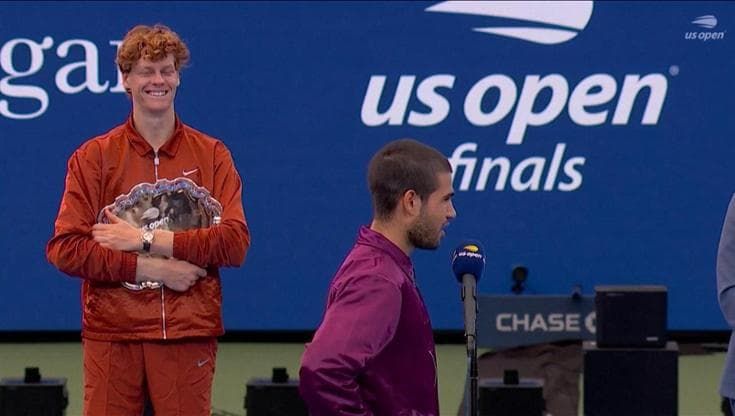 Us Open, Alcaraz a Sinner: "Ormai ti vedo più della mia famiglia"