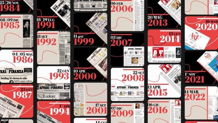 Affari e Finanza, un racconto lungo 40 anni: la storia editoriale