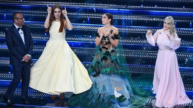 La classifica provvisoria dopo la terza serata del festival di Sanremo