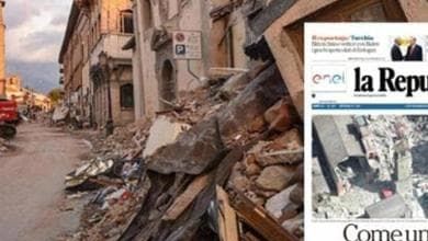 Quell'abbraccio nella notte mentre la nostra Amatrice si sbriciolava