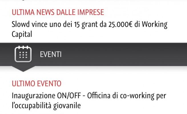 L'impressa si fa App<br />Arriva Emilia Romagna startup