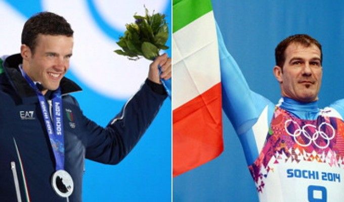 Playboy Chris e Highlander Armin<br /> le due facce dell&rsquo;Italia di ghiaccio
