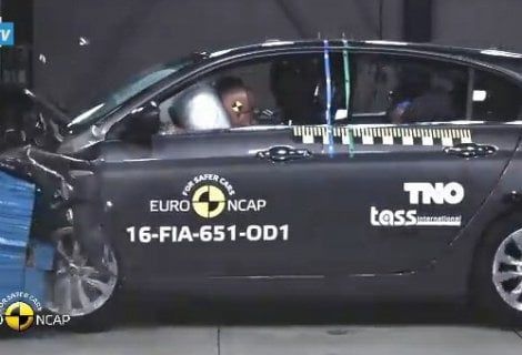 Fiat Tipo, la prova EuroNCap 